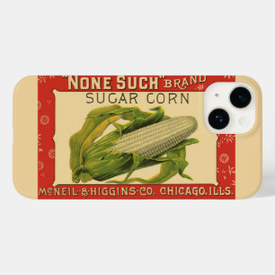 Vintage Pflanzenkennzeichen, kein Zuckermais Case-Mate iPhone 14 Hülle