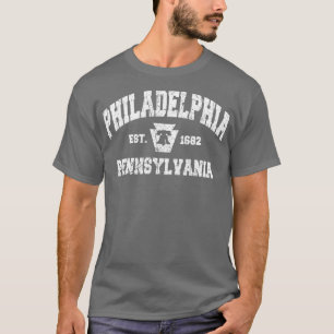 Vintage Philadelphia PA Liberty Bell Keystone T-Shirt