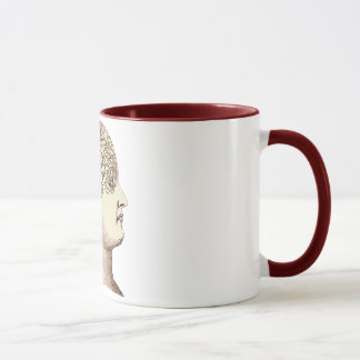 Vintage Phrenologie-Tasse Tasse