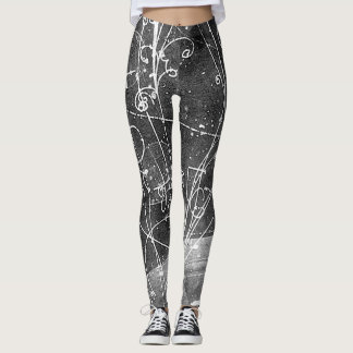 Vintage-Physik-Leggings Leggings
