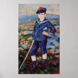 Vintage Pierre Auguste Renoir Matrose Poster