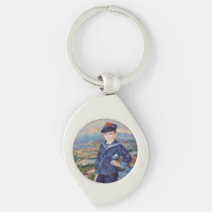 Vintage Pierre Auguste Renoir Matrose Schlüsselanhänger