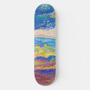 Vintage Pines entlang der Küste (1896) Skateboard