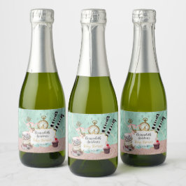 Vintage Pink & Türkis Wunderland Babydusche