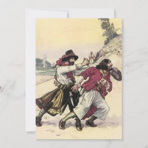 Vintage-Piraten, Duell bis zum Tod am Strand