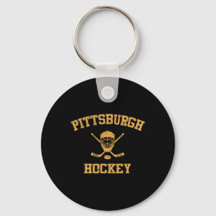 Vintage Pittsburgh Eishockey Schlüsselanhänger