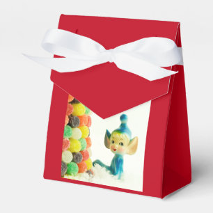 Vintage Pixie Elves Holly & Belle zu Weihnachten Geschenkschachtel