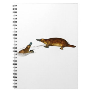Vintage Platypus Notizblock
