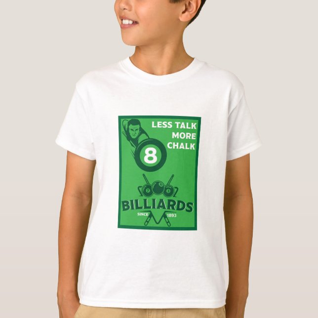 Vintage Pocket Billards T-Shirt (Vorderseite)