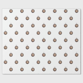 Vintage Pocket Watch Geschenkpapier