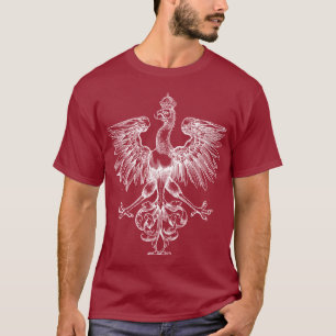 Vintage Polnisch Adler Kunst (Tee) T-Shirts