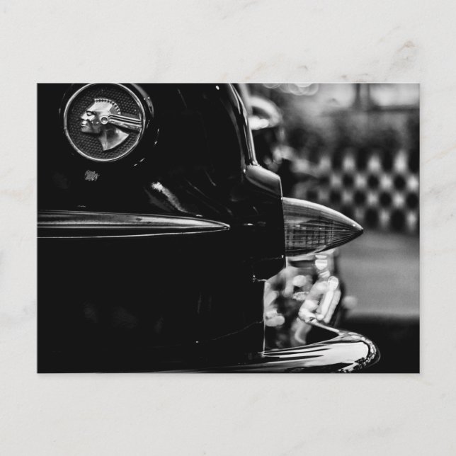 Vintage Pontaic Fender Postkarte (Vorderseite)