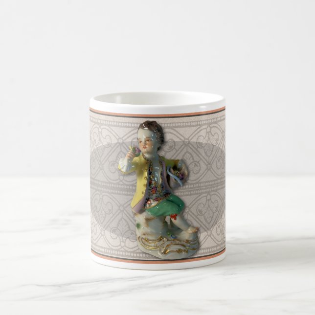 VINTAGE PORCELAIN BOY KAFFEETASSE (Mittel)