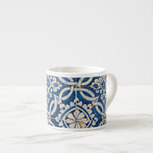 Vintage portugiesische Azulejo Espressotasse