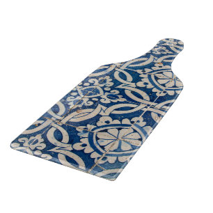 Vintage portugiesische Azulejo Schneidebrett