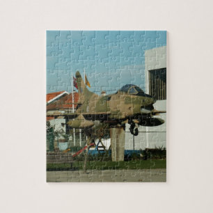 Vintage portugiesischer Kampfjet
