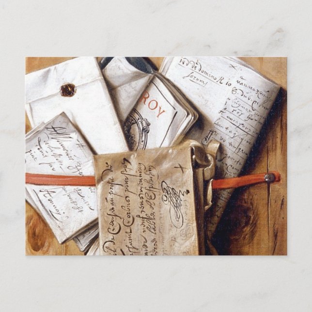 Vintage Post Postkarte (Vorderseite)