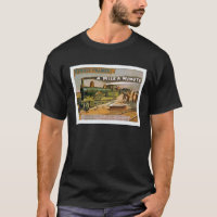Vintage Poster Dampflok T-Shirt