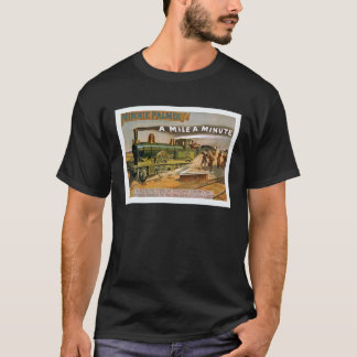 Vintage Poster Dampflok T-Shirt