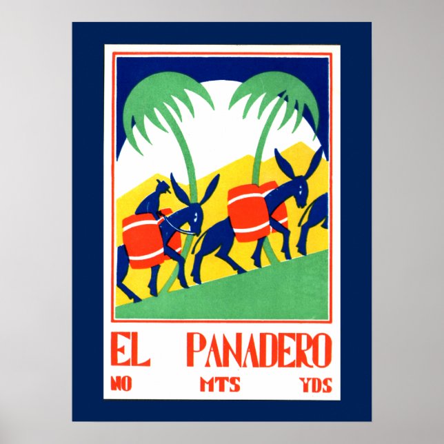 Vintage Poster - El Panadero (Vorne)