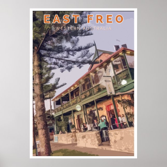 Vintage Poster - Fremantle, Western Australien (Vorne)