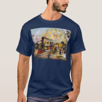 Vintage Poster Interkontinentale Eisenbahn
