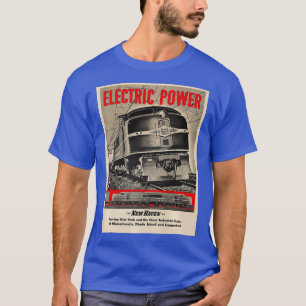 Vintage Poster Neue Haven Bahn T-Shirt