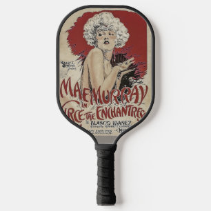 Vintage Poster Pickleball Paddle