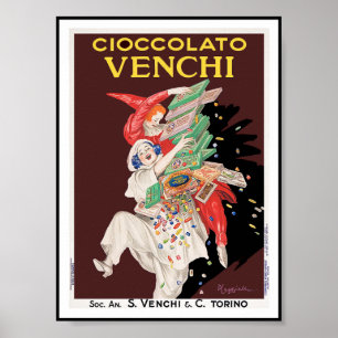 Vintage Poster Print: Cioccolato - Chocolates