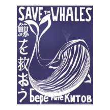 Vintage Poster: Rett the Whales (1973)