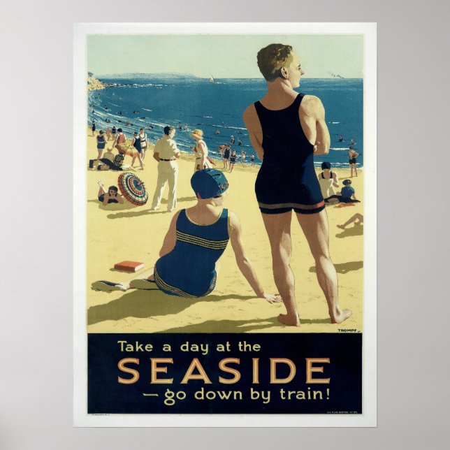 Vintage Poster - Seaside (Vorne)