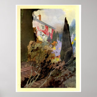 Vintage Poster Unser Garten