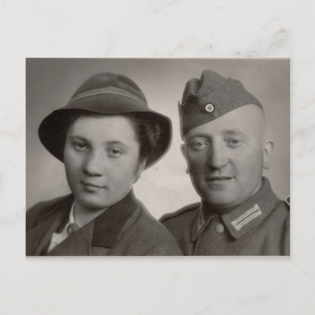 Vintage Postkarte (Vorderseite)