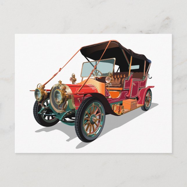 Vintage Postkarte (Vorderseite)