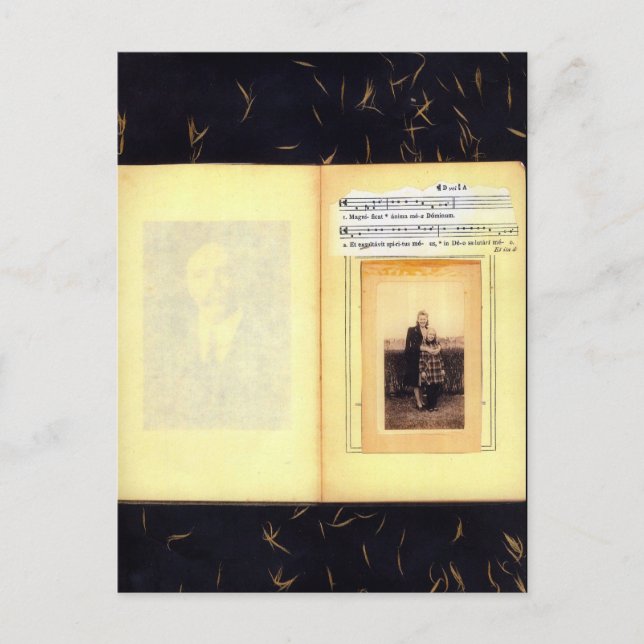 Vintage Postkarte (Vorderseite)