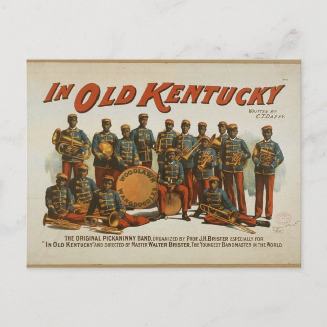 Vintage Postkarte (Vorderseite)