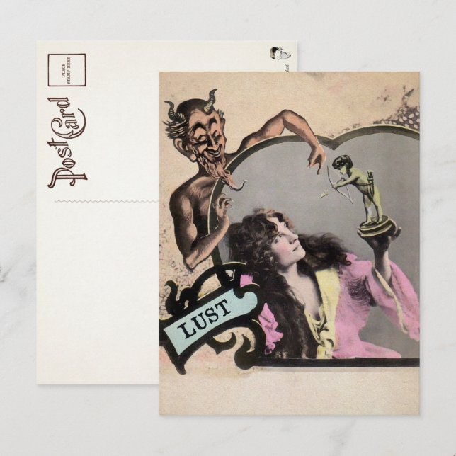 Vintage Postkarte  (Vorne/Hinten)