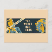 Vintage Postkarte "Behalt Mum"