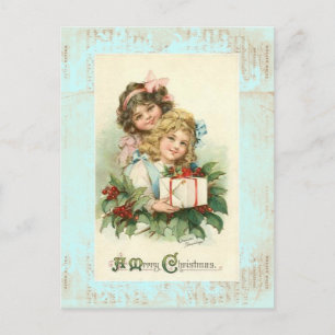 Vintage Postkarte "Ein frohes Weihnachten"