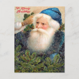Vintage Postkarte für den Weihnachtsmann