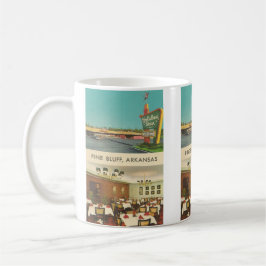 Vintage Postkarte, Pine Bluff, Arkansas Kaffeetasse