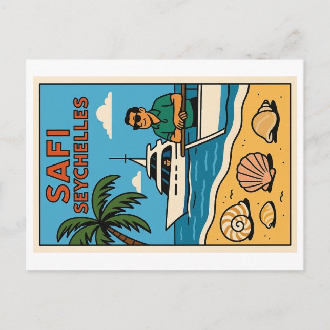 Vintage Postkarte - Sammlung Ostafrika (Vorderseite)