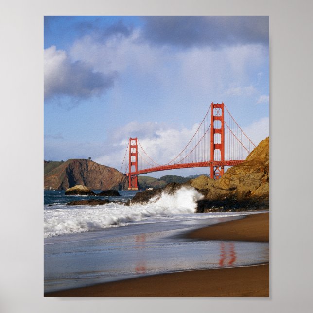 Vintage Postkarte San Francisco Poster (Vorne)