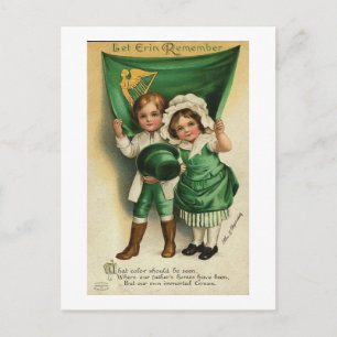 Vintage Postkarte St Patrick's Day