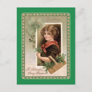 Vintage Postkarte St Patrick's Day