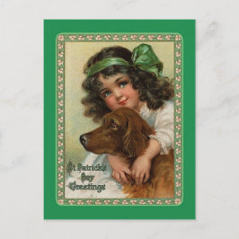 Vintage Postkarte St Patrick's Day