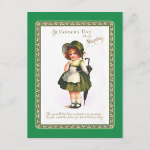 Vintage Postkarte St Patrick's Day