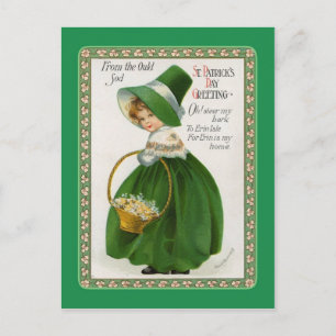 Vintage Postkarte St Patrick's Day