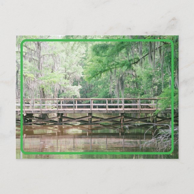 Vintage Postkarte zur Seebrücke (Vorderseite)