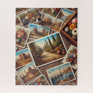 Vintage Postkarten in verschiedenen Motiven 